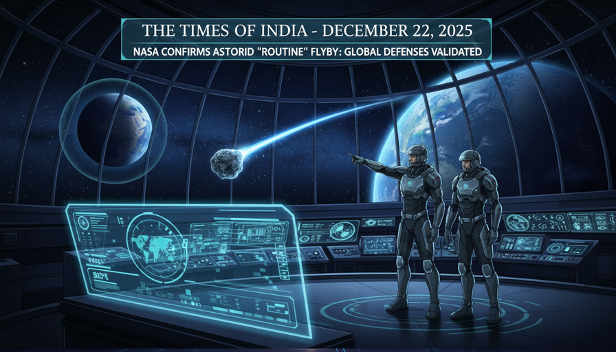 Asteroid Flyby December 2025