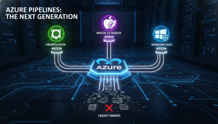 Azure Pipelines Update new OS agent support