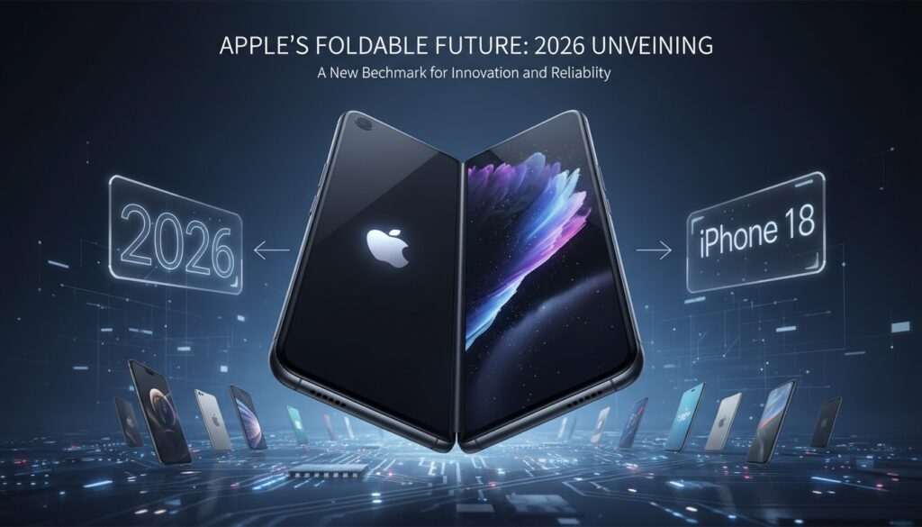 Apple foldable iPhone 2026