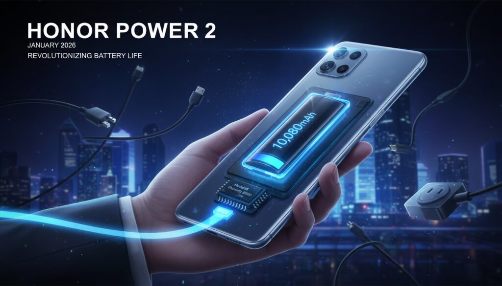 Honor Power 2 10,080mAh battery