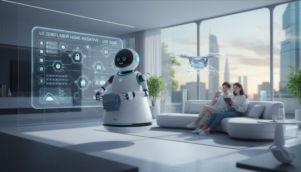 LG Zero Labor Home Robot 2026