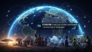 Starlink Surpasses 9 Million Users Across 155 Countries, Expanding Global Satellite Internet Reach