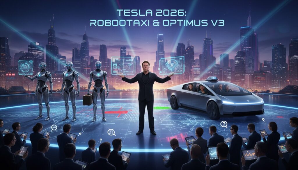 Tesla robotaxi 2026
