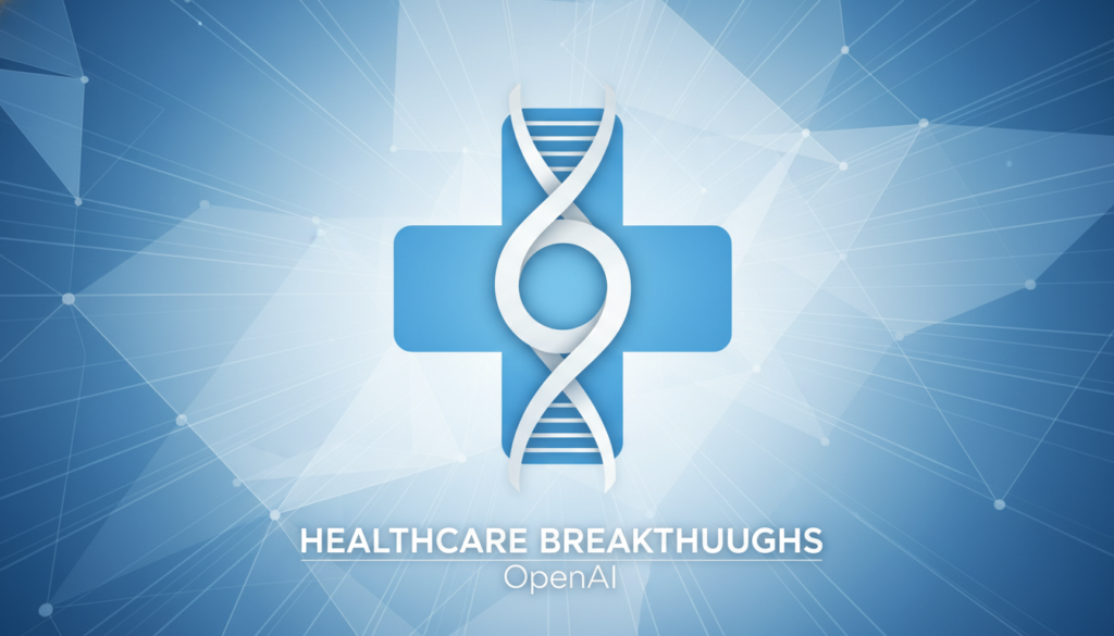 OpenAI logo merging with digital healthcare data visualization representing the Torch acquisition