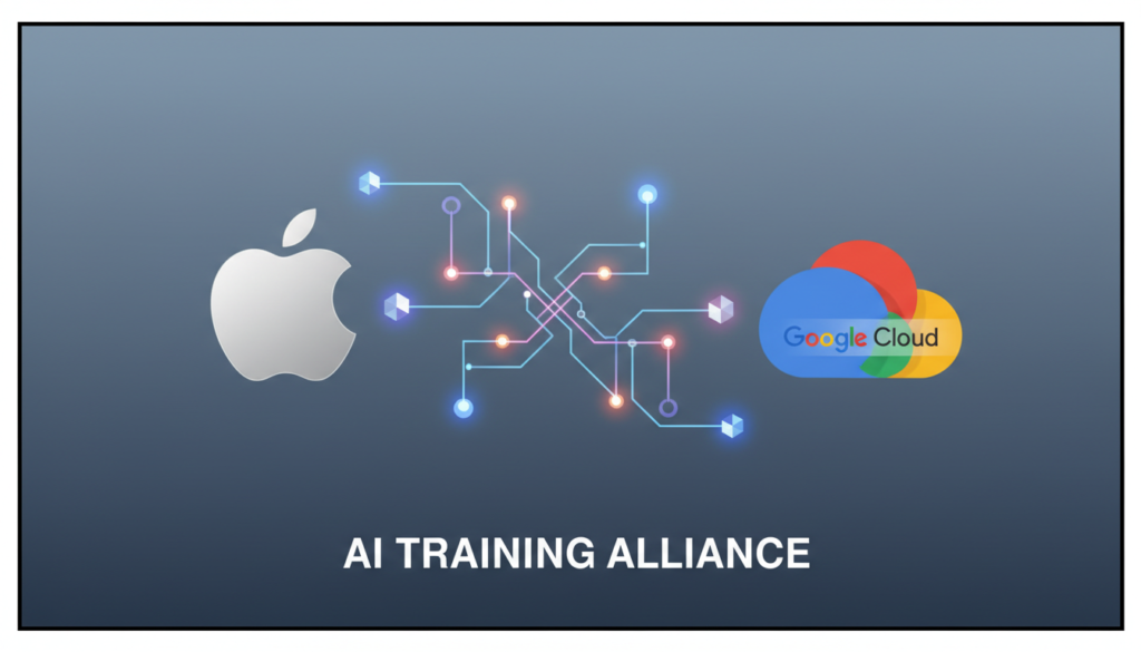 Apple Google Cloud TPU training