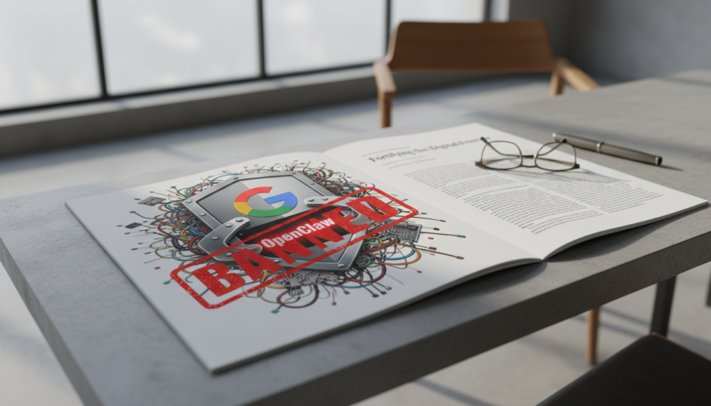 Google OpenClaw crackdown