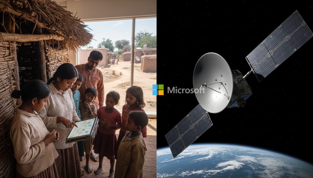 Microsoft Starlink connectivity partnership