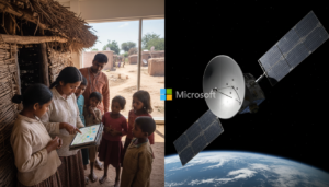 Microsoft Surpasses Connectivity Goals, Taps Starlink for Global Access
