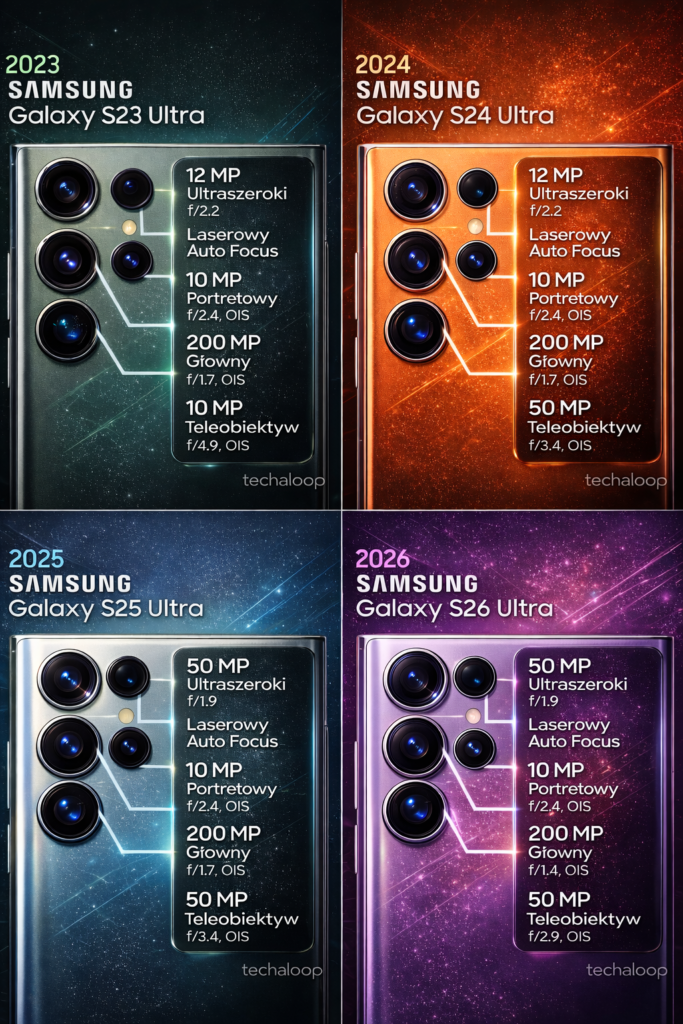 Samsung Galaxy S Ultra camera specs comparison