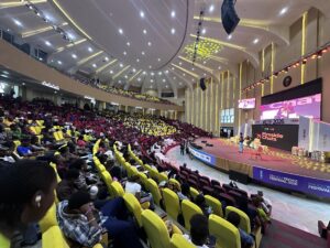 Thousands of attendees at Enugu Tech Fest signaling the rise of the Coal City as a tech hub
